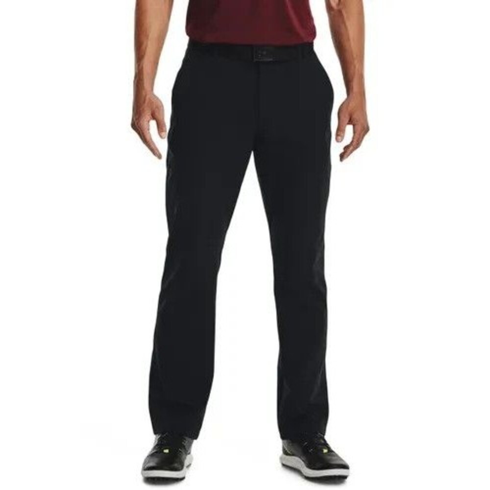 Under Armour UA Match Play Taper Golf Pants Mens 34x32 Black Lightweight NEW